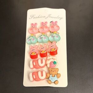 Cute Animal and Hair ClipSet